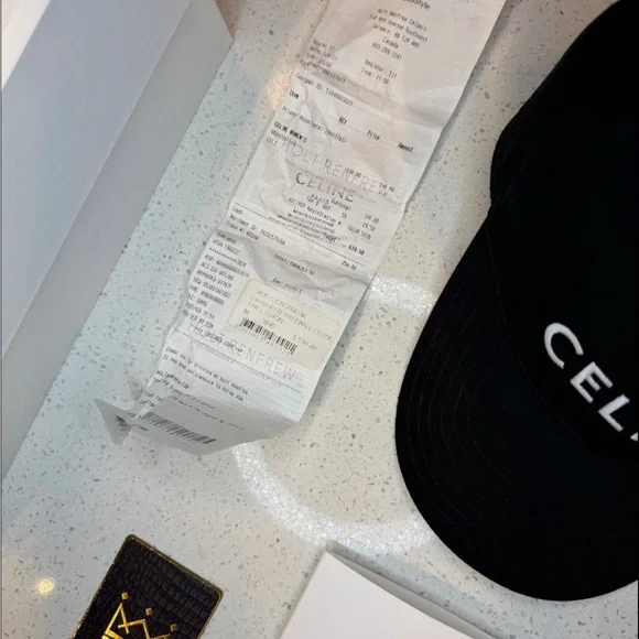 ❌$OLD❌ CELINE LOGO BASEBALL CAP - Picture 7 of 7